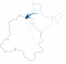 Mappa di Delhi